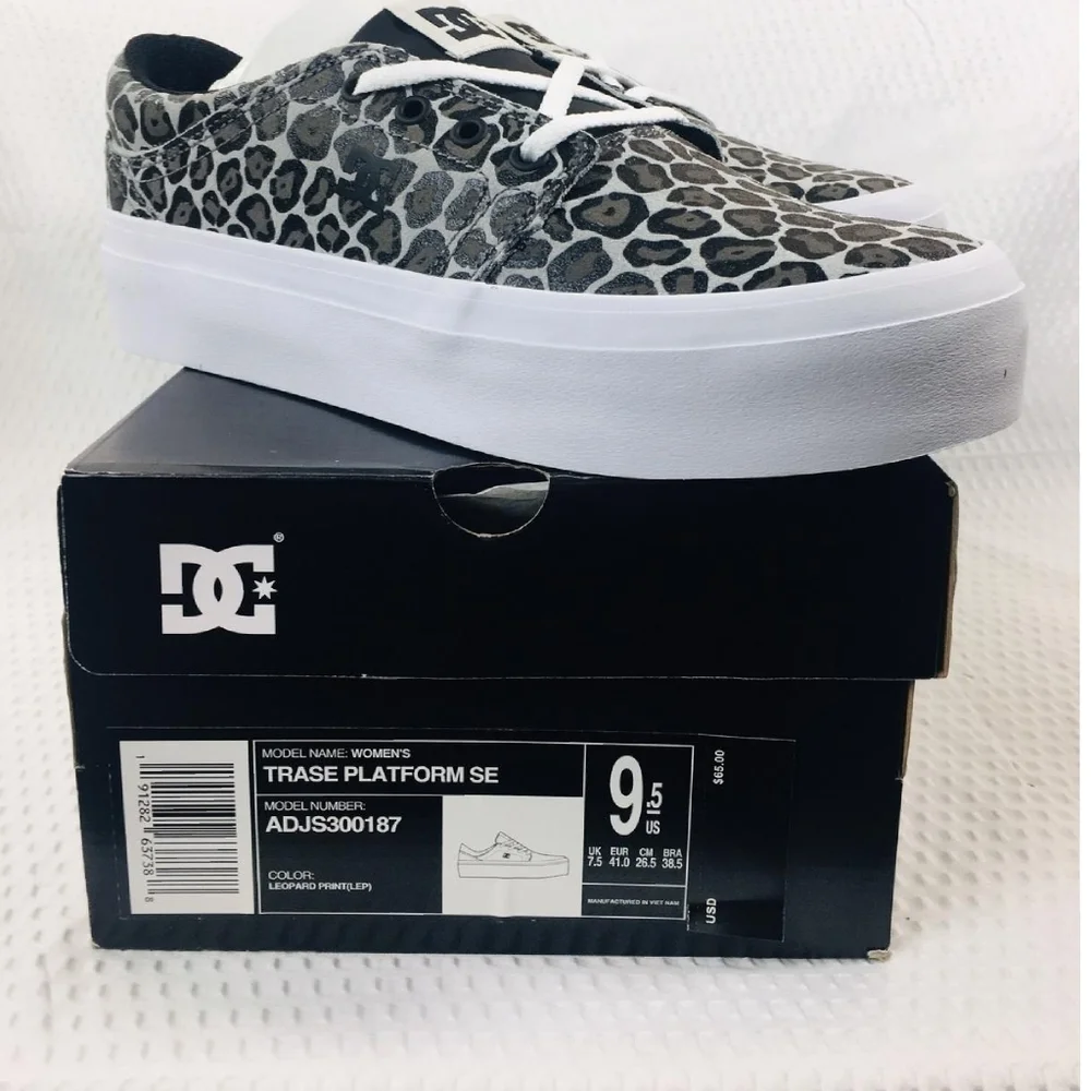 DC Trase Platform SE‎ Cheata Print Sneakers - Picture 8 of 9
